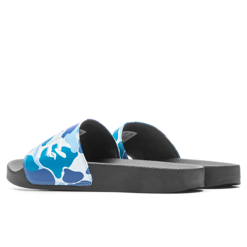 Abc Camo Slide Sandals - Blue