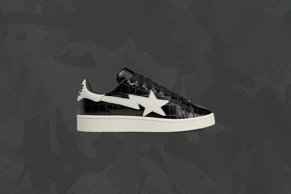 adidas Originals x BAPE Campus 00s - Core Black/Off White/ Gold Metallic