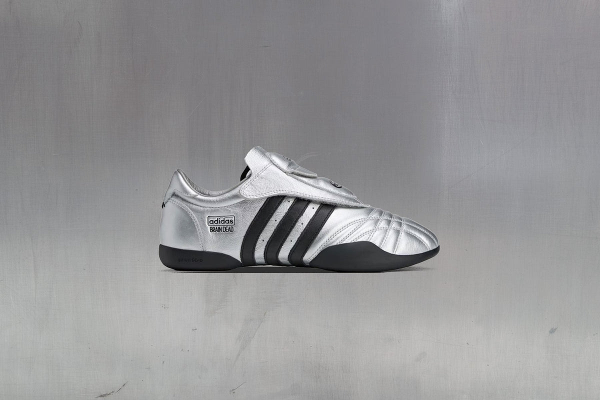 adidas Originals x Brain Dead Techwondo - Silver Metallic/Core Black/Cloud White