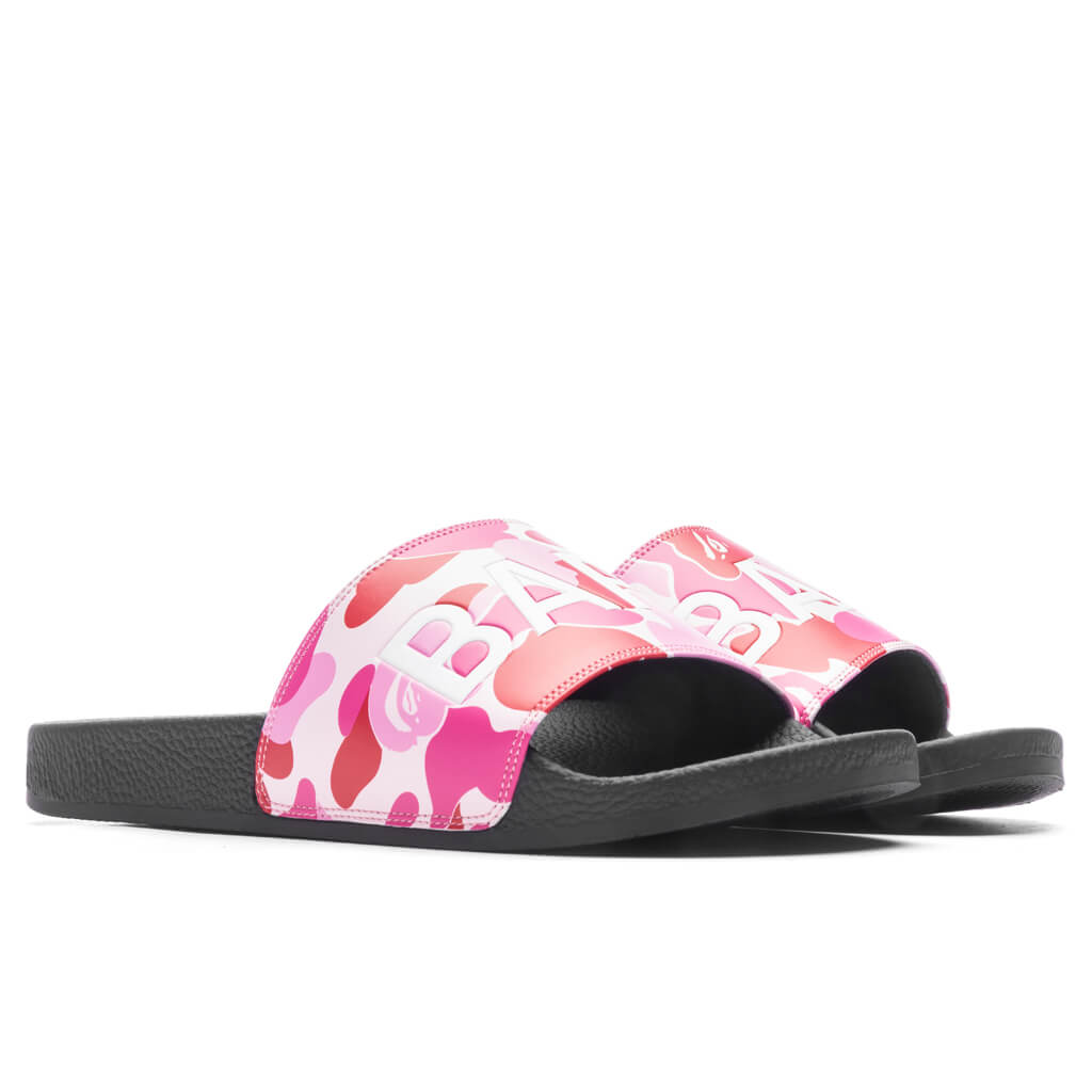 Abc Camo Slide Sandals - Pink
