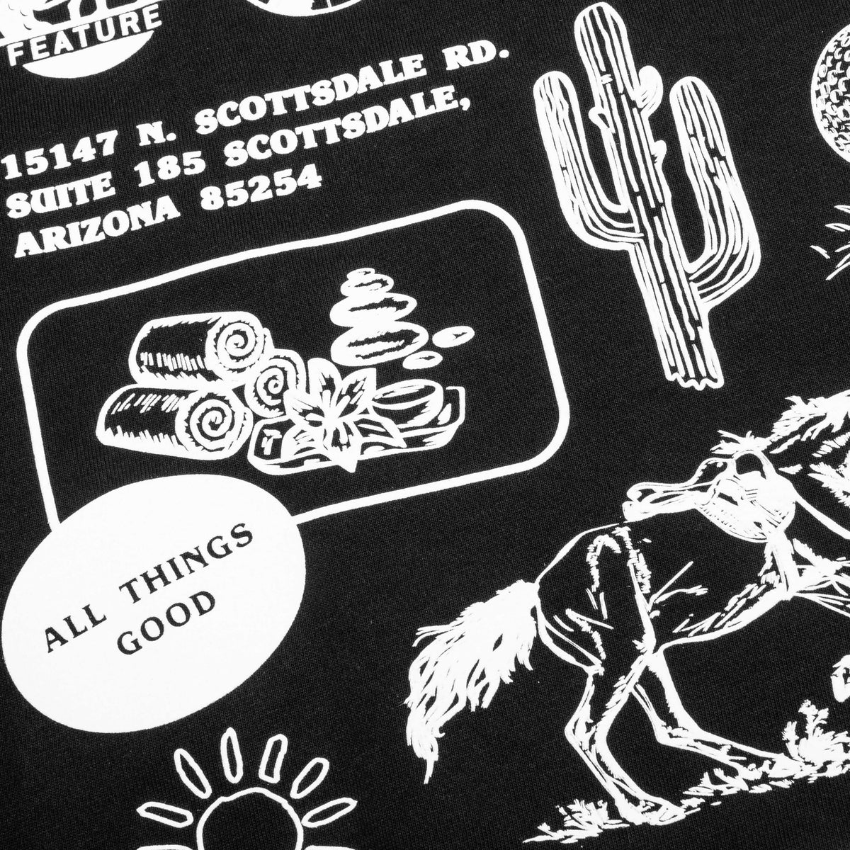 Desert Ad Tee - Black