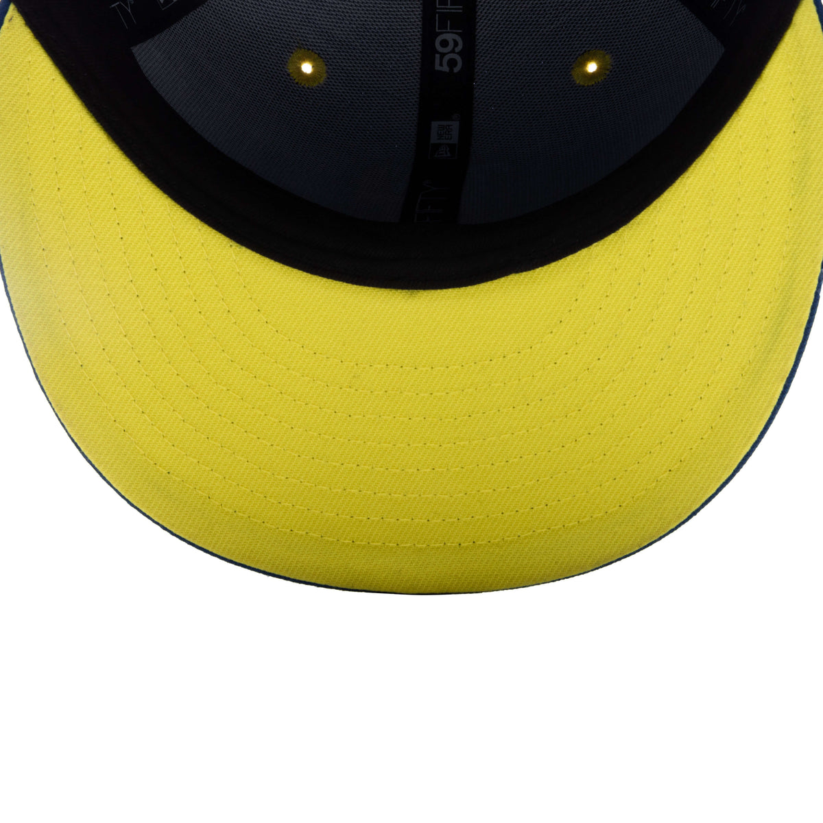 Feature x New Era 59FIFTY Collegiate F - Blue Azure/Yellow