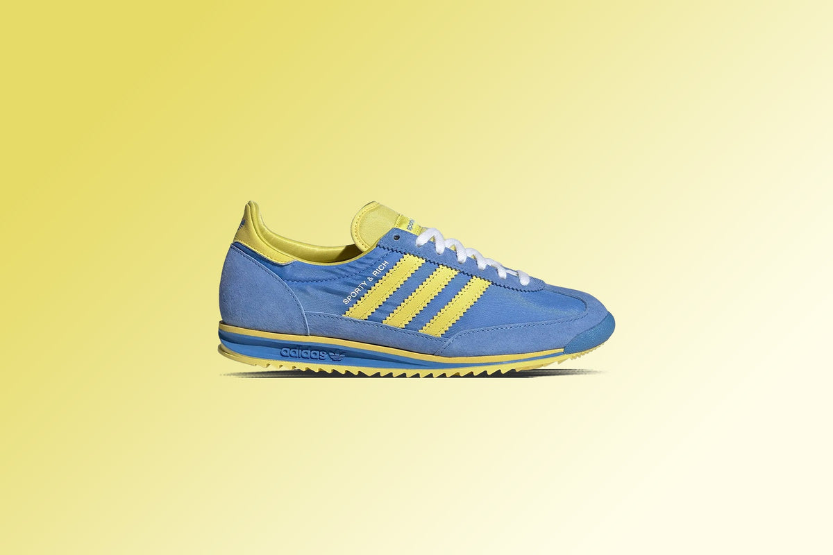 adidas Originals x Sporty & Rich SL72 Women's - Real Blue/Light Yellow/White