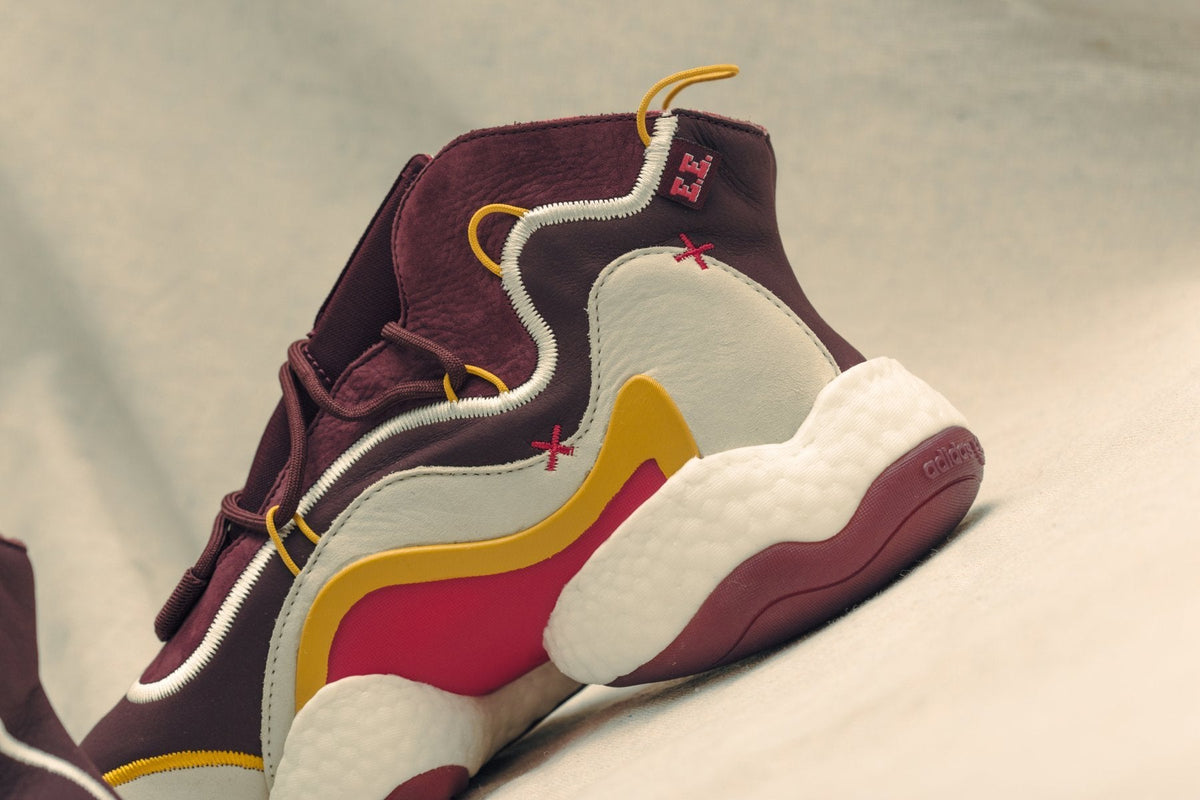 adidas Originals x Eric Emanuel Crazy BYW Lvl I - Maroon/Cream White