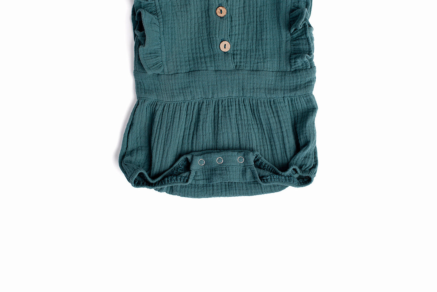 Backless Cotton Romper