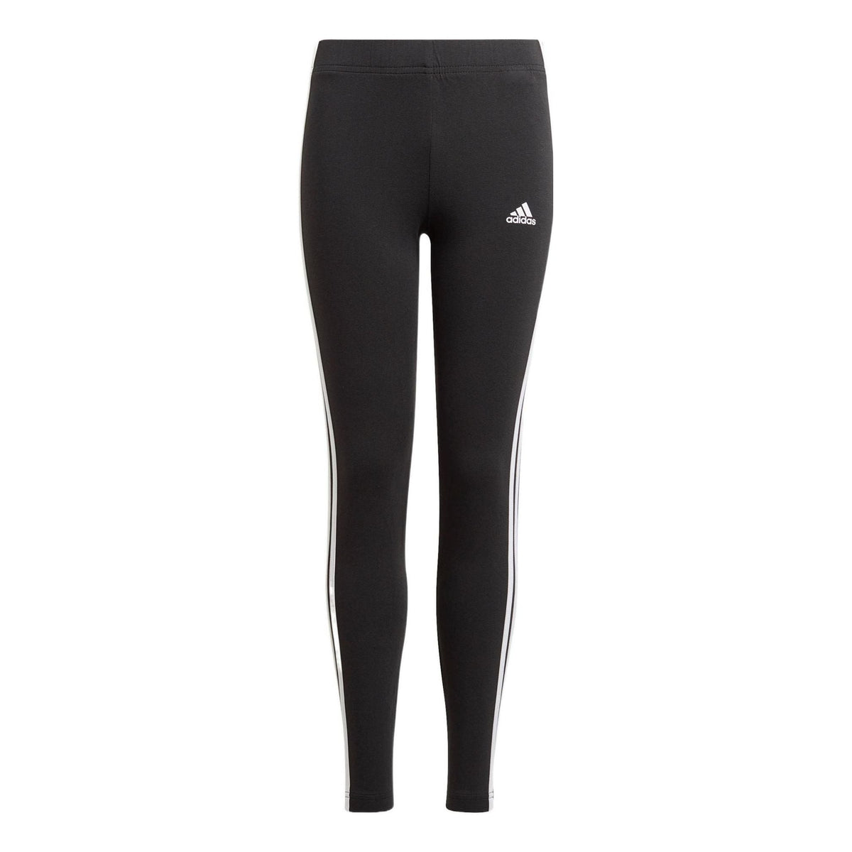 (GS) adidas G 3s Leg Logo Stripe Printing Straight Training Sports Pants/Trousers/Joggers Girls Black GN4046