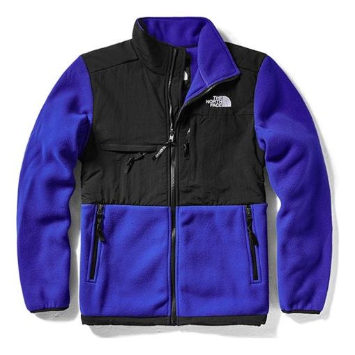 THE NORTH FACE 1995Denali Fleece Contrasting Colors Stay Warm Jacket Couple Style Blue 496U-CZ6