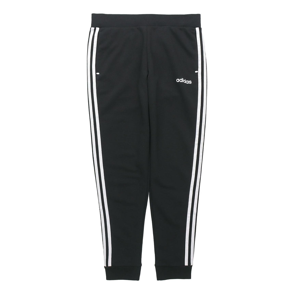 adidas neo M Ce 3sq2 Kn Tp Casual Sports Side Stripe Bundle Feet Long Pants Black GP4916