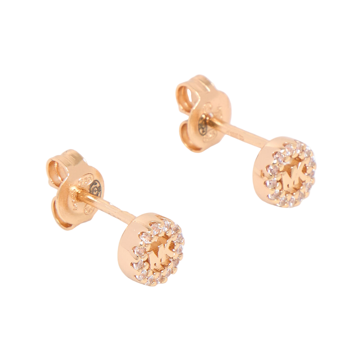 Womens Michael Kors Rose Gold Plated Earings