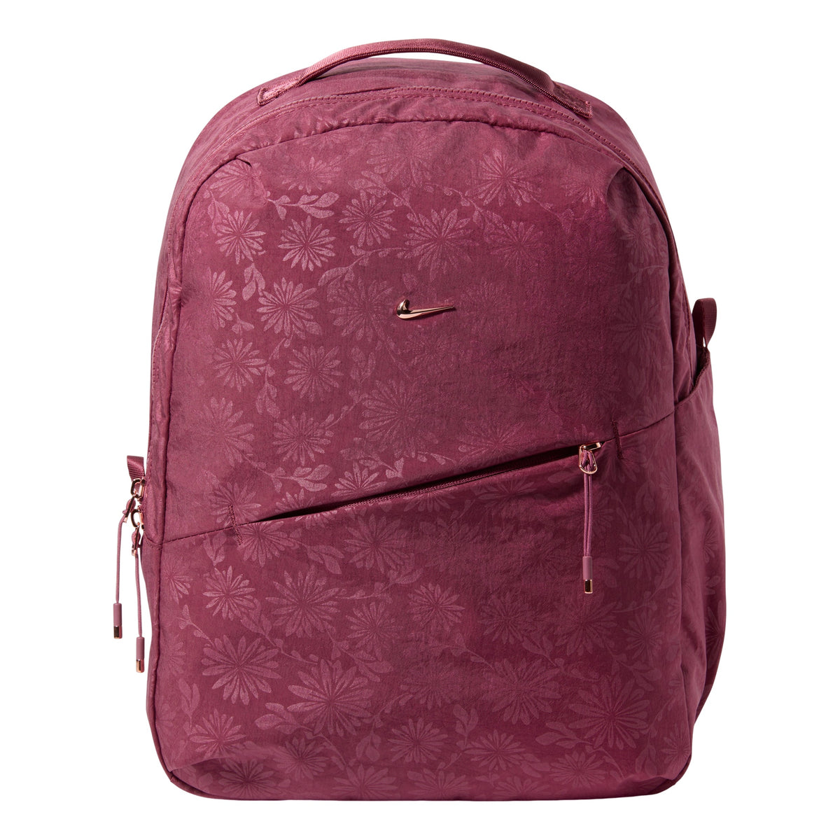 Nike Aura 24L Floral Backpack 'Pink Smoke Pink Smoke ROSE GOLD BRL' IQ1267-654