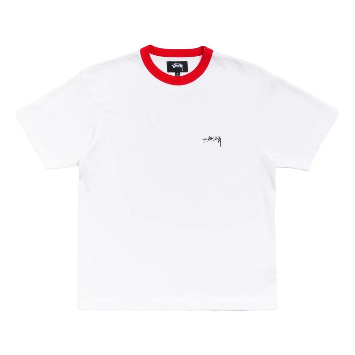 Stussy Ringer T-Shirt 'White' 1140399-WHIT