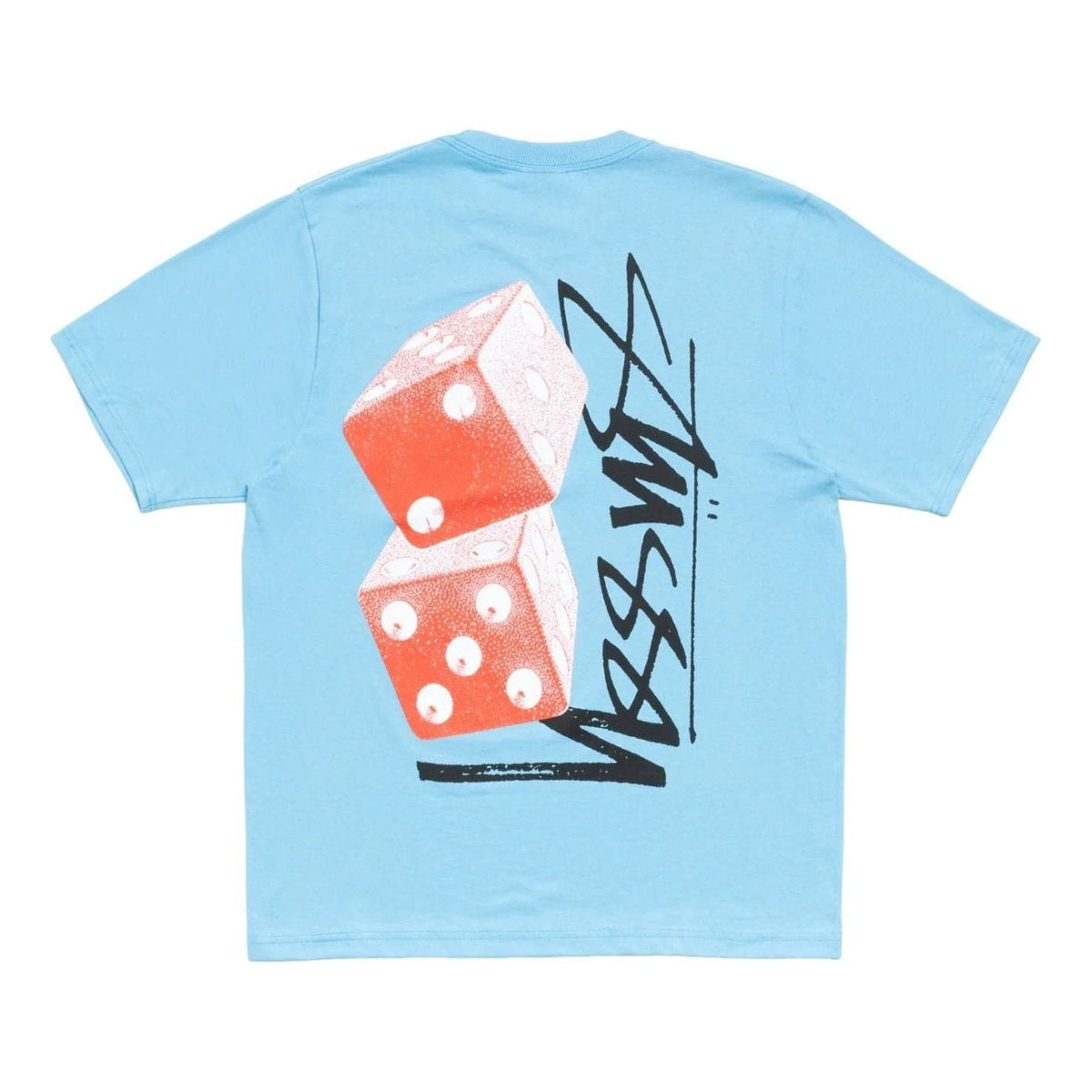 Stussy Tall Dice T-Shirt 'Sky Blue' 1905187-SKY