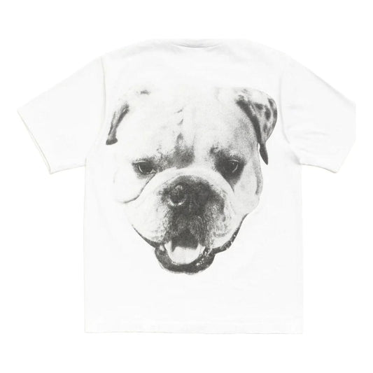 Stussy Big Dog Stone Washed T-Shirt 'White' 1905211-WHIT