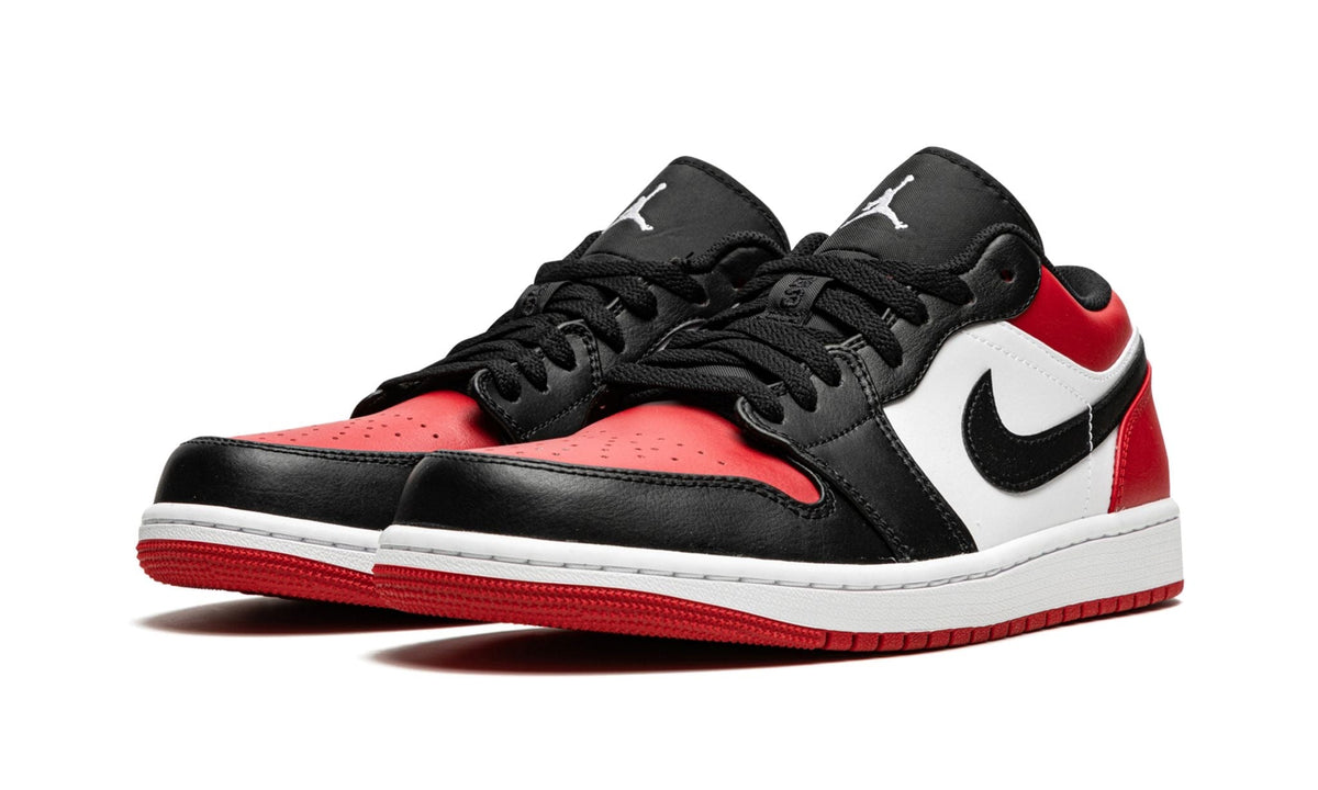 JORDAN 1 LOW BRED TOE