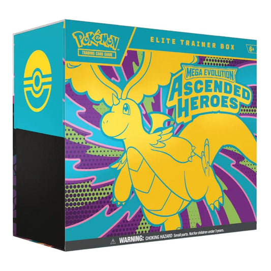 Pokemon Card Eng. 2026 Pokemon ME: Ascended Heroes Elite Trainer Box 10-10315-101