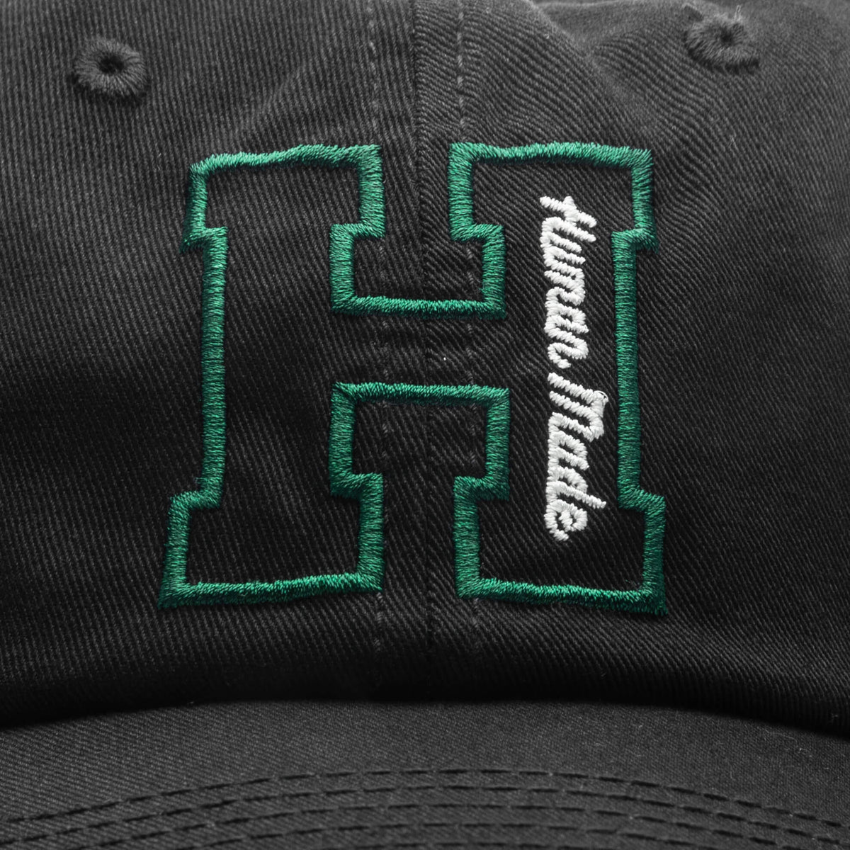 6 Panel Twill Cap #2 - Black