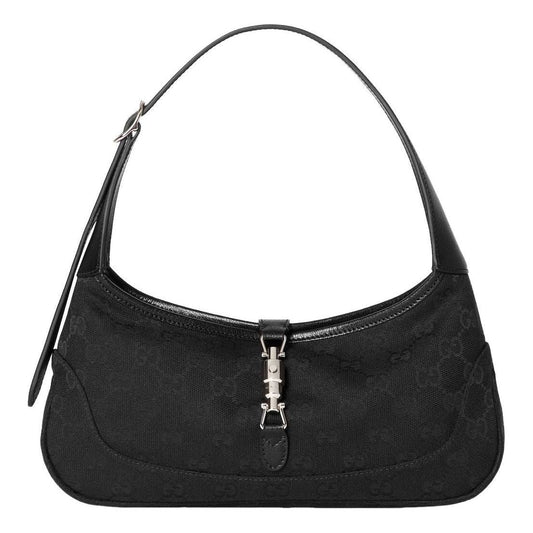 (WMNS) Gucci Jackie Slim Medium Shoulder Bag 'Black' 863137-FAFV4-1000