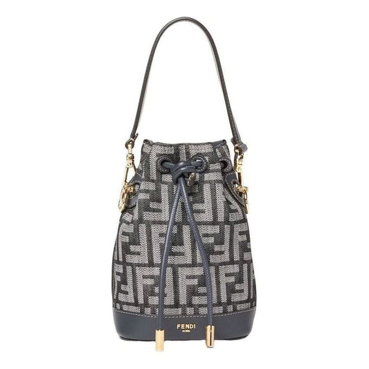 (WMNS) Fendi FW25 Mon Tresor FF Jacquard Mini-Bag 'Blue' 8BS109AUT4F1UJ5