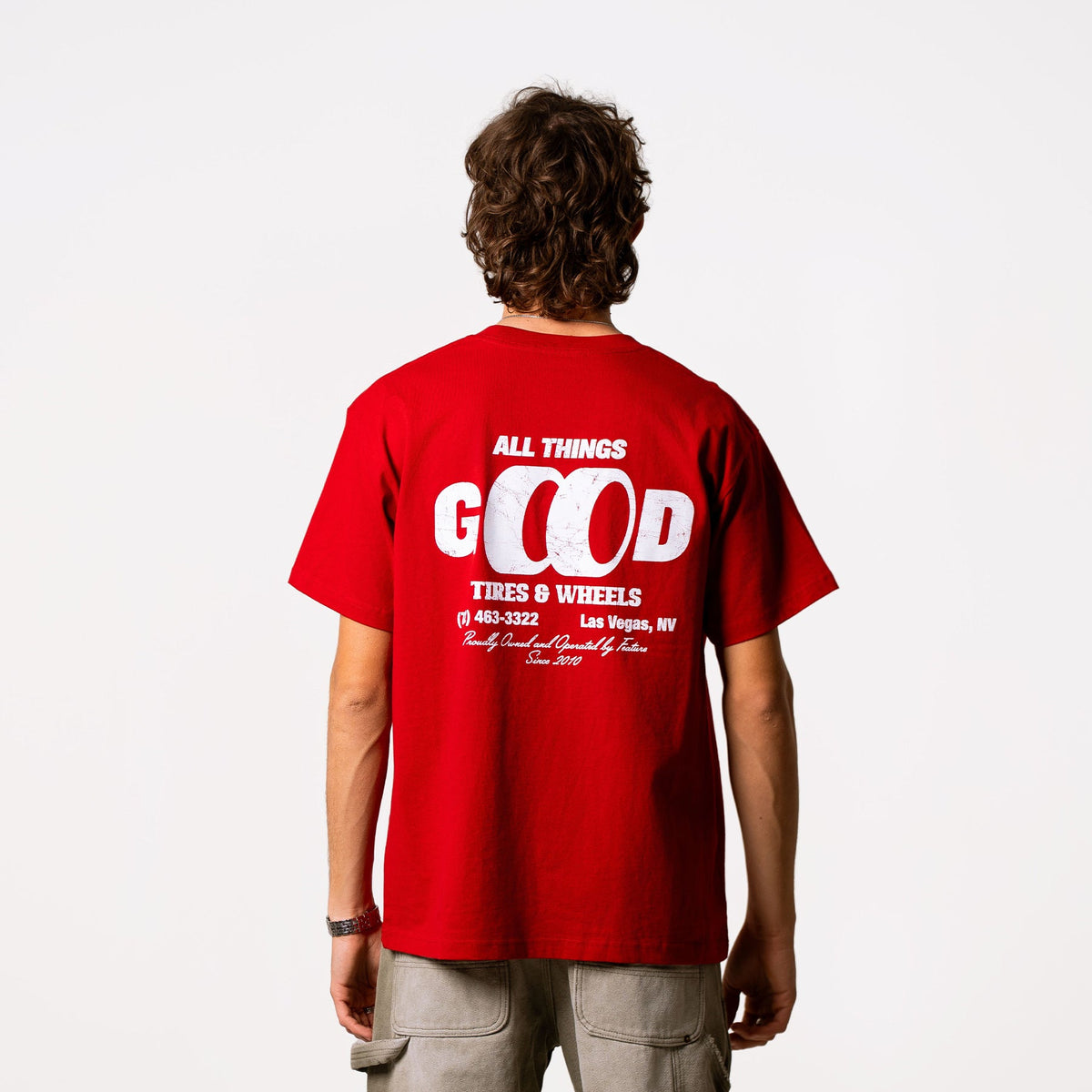 ATG Tires Tee - White