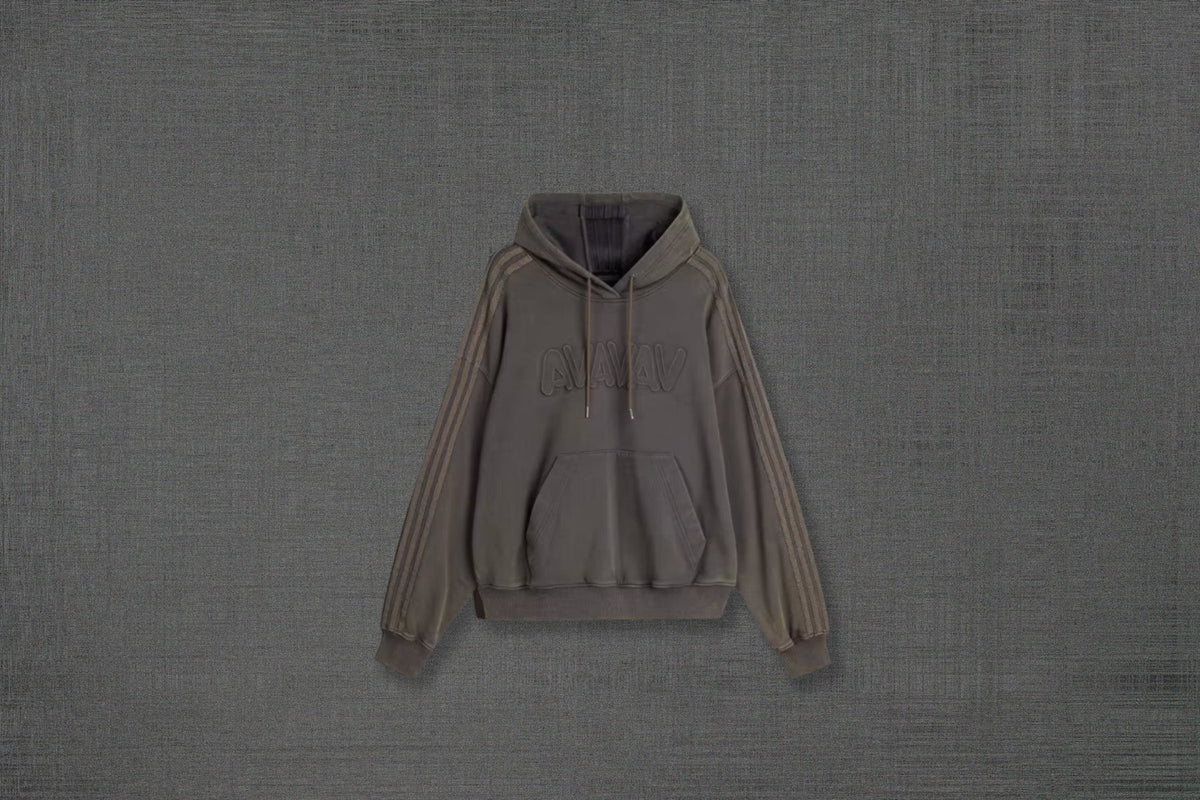 adidas Originals x Avavav Women's Shoulderless Hoodie - Carbon
