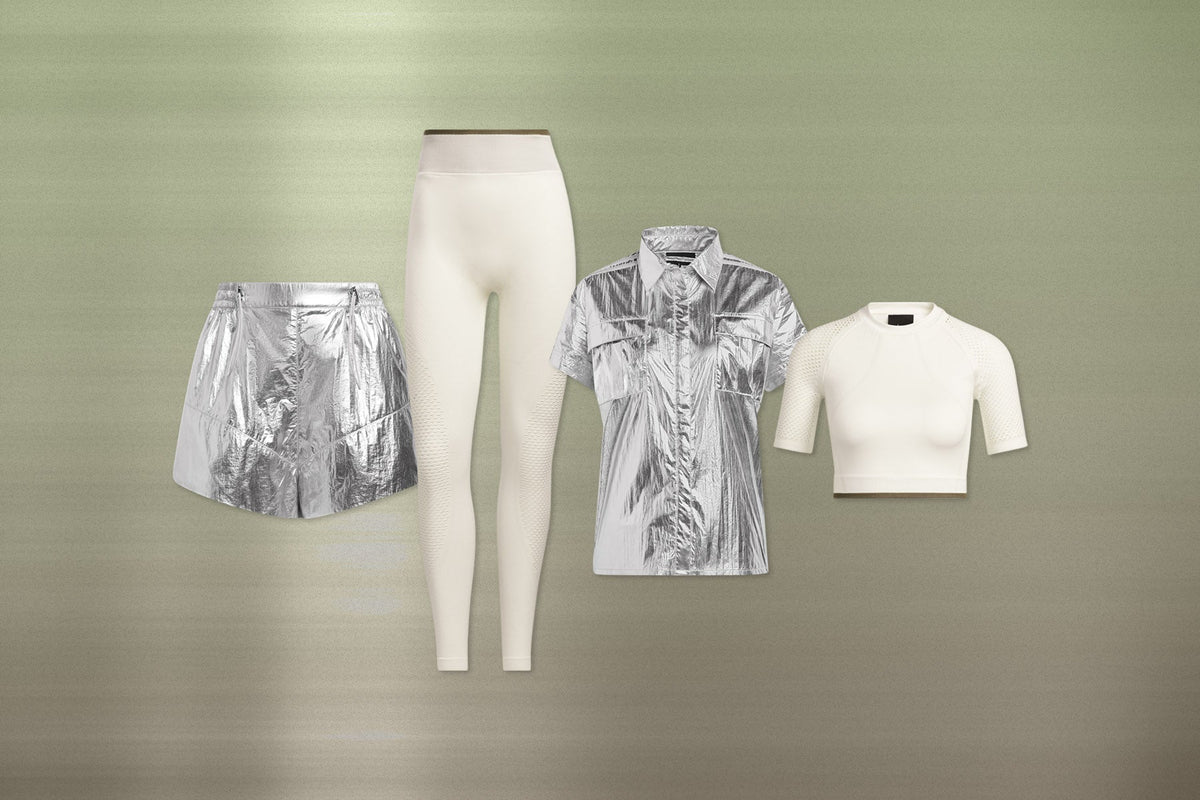 adidas Originals x Ivy Park Seamless Crop Top - Off White