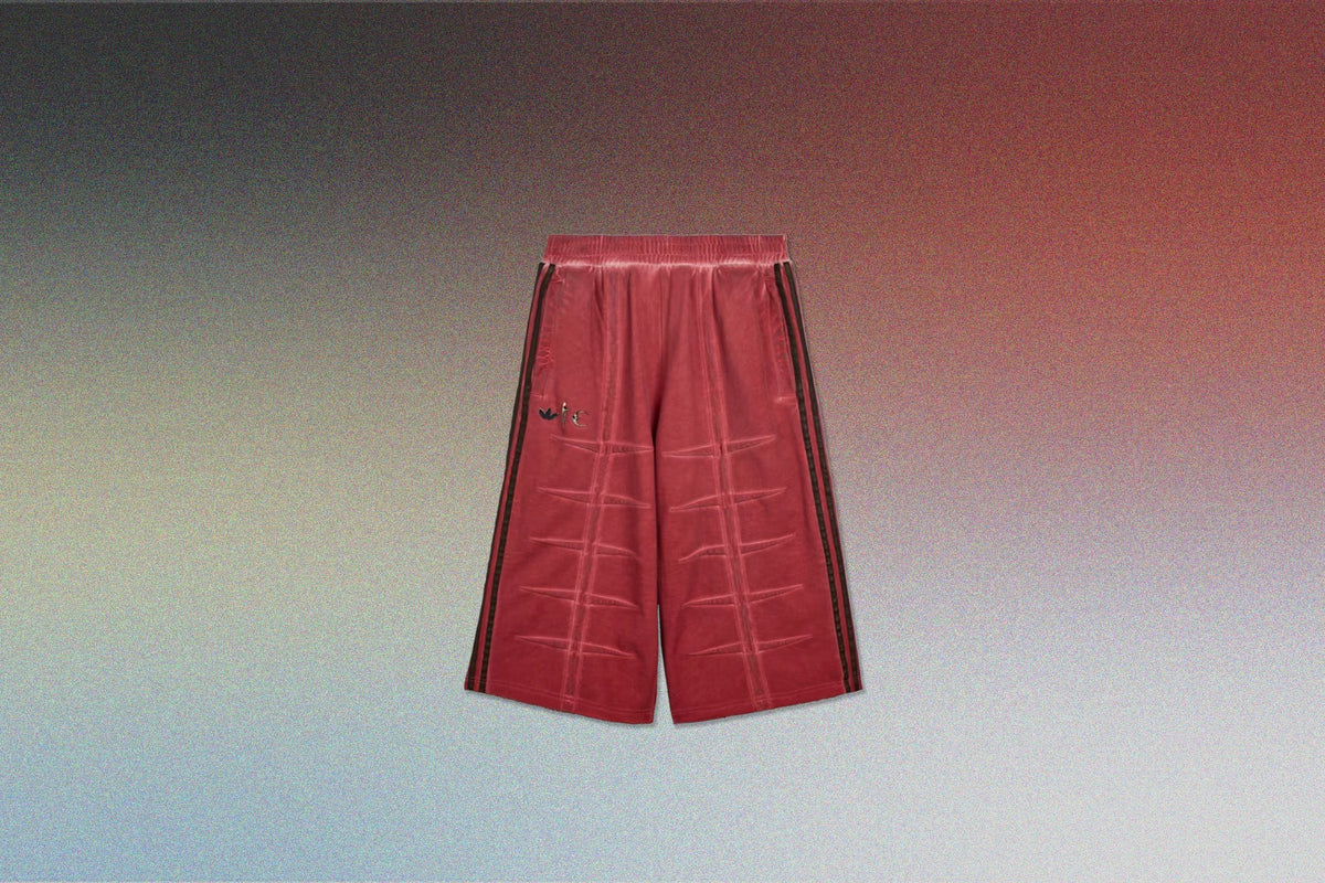 adidas Originals x Thug Club Sweat Jort - Power Red