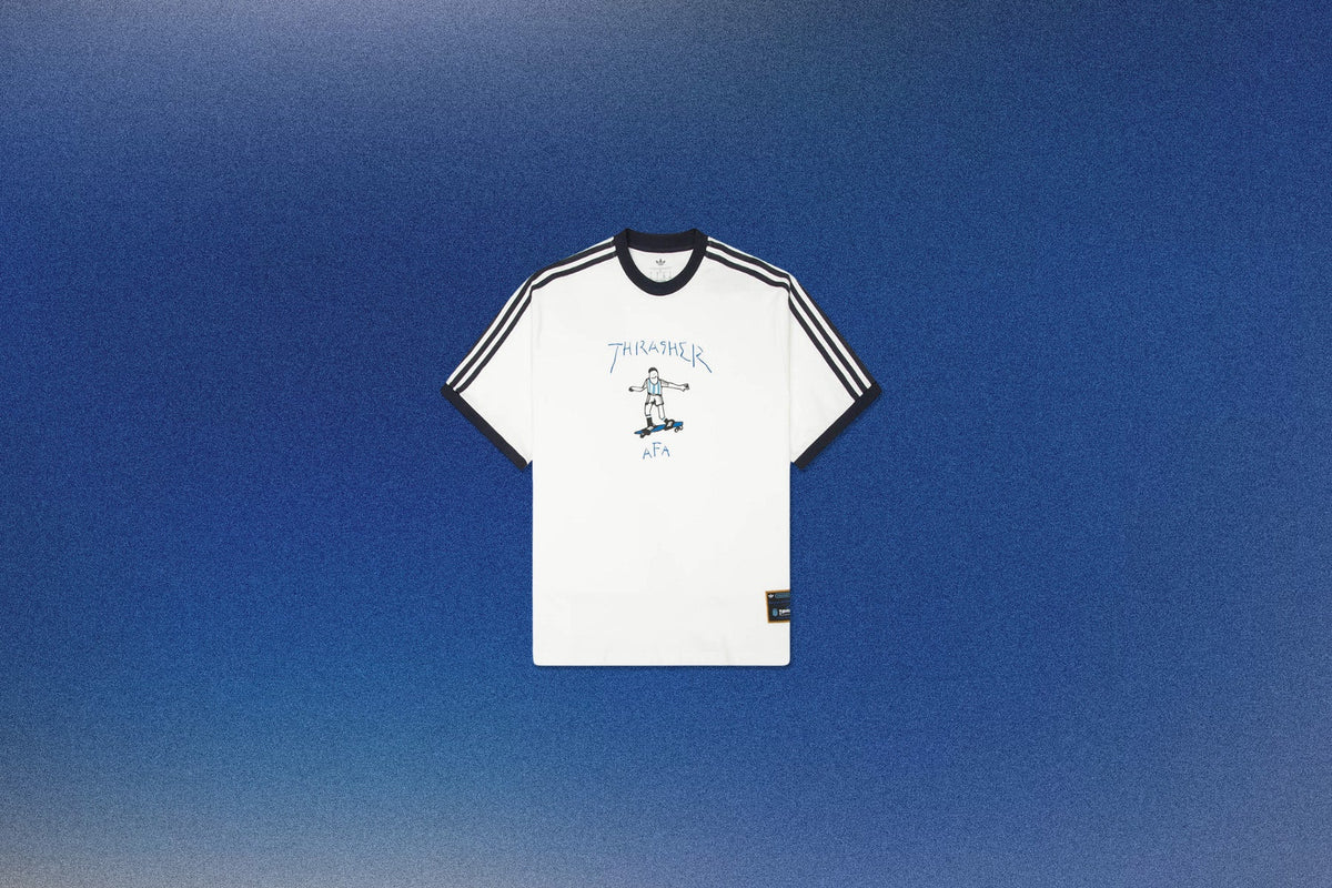 adidas Originals x Thrasher x AFA Argentina Tee 1 - Core White