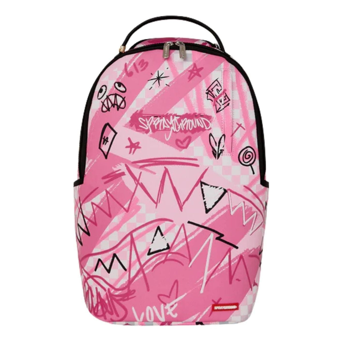 Sprayground Broken Hearts Club Backpack 'Pink' B8672