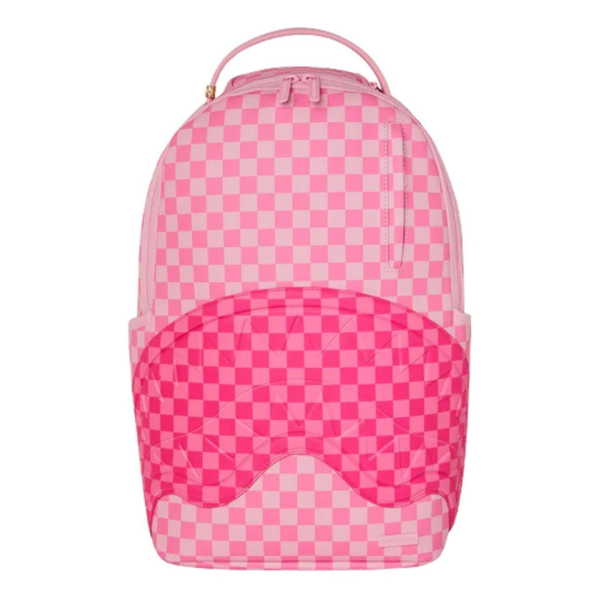 Sprayground Pink Sharks In Paris Patch Backpack 'Pink' B8717