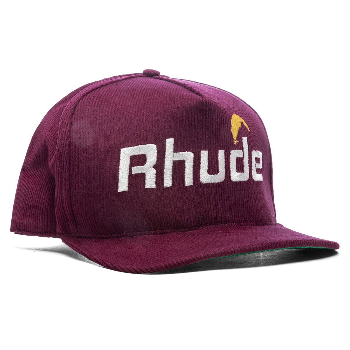 Cheval Corduroy Structure Hat - Maroon