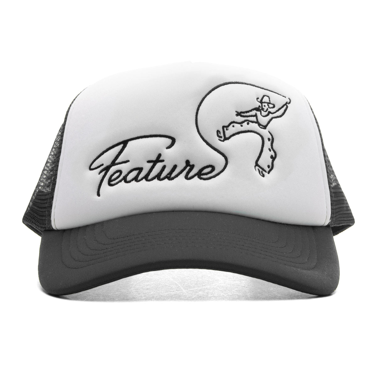 Cowboy Trucker - Black/White