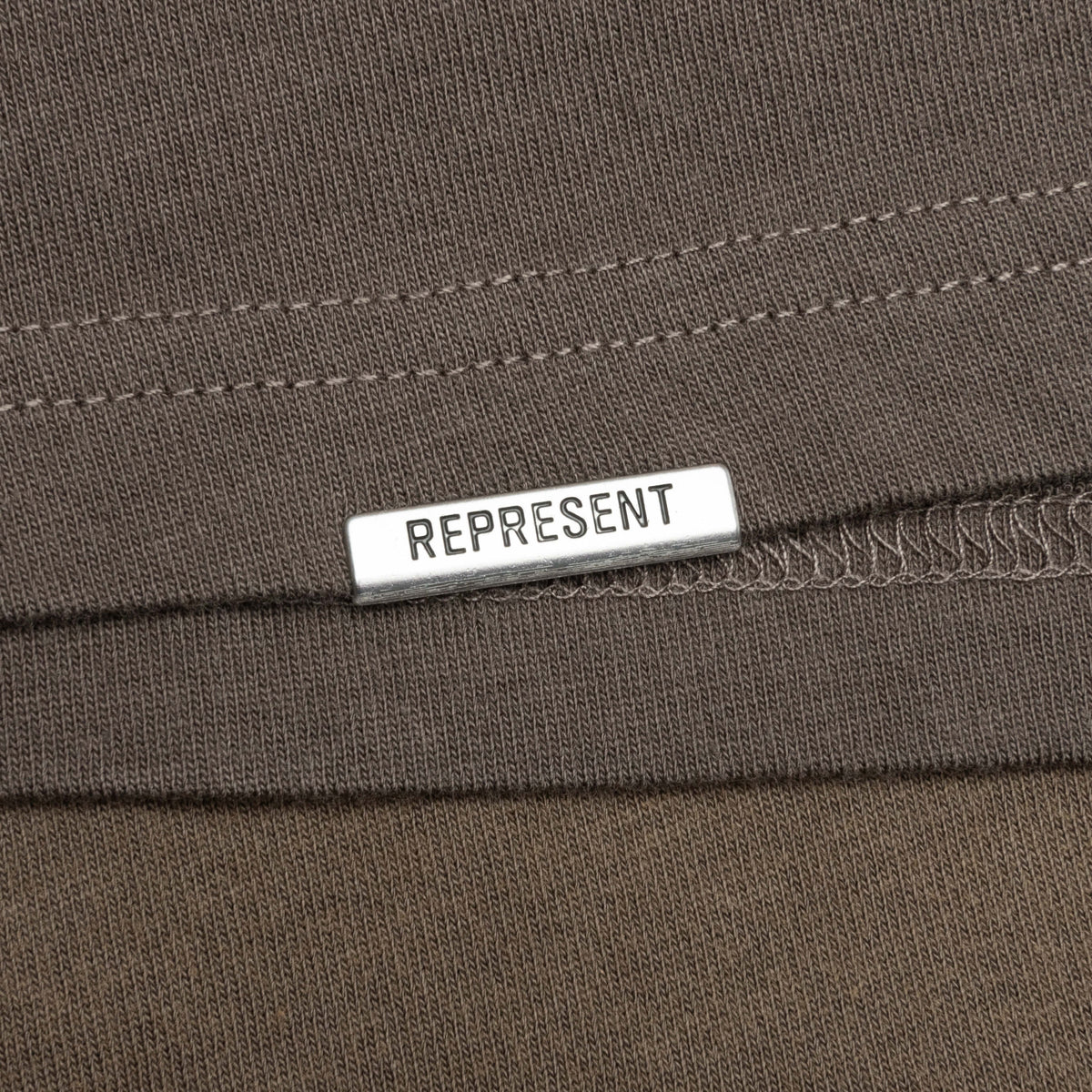 Crest T-Shirt - Dark Taupe