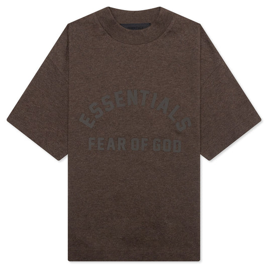 Essentials Kid's S/S Tee - Heather Wood