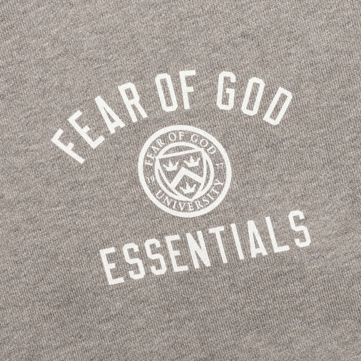 Fleece Crewneck - Heather Gray
