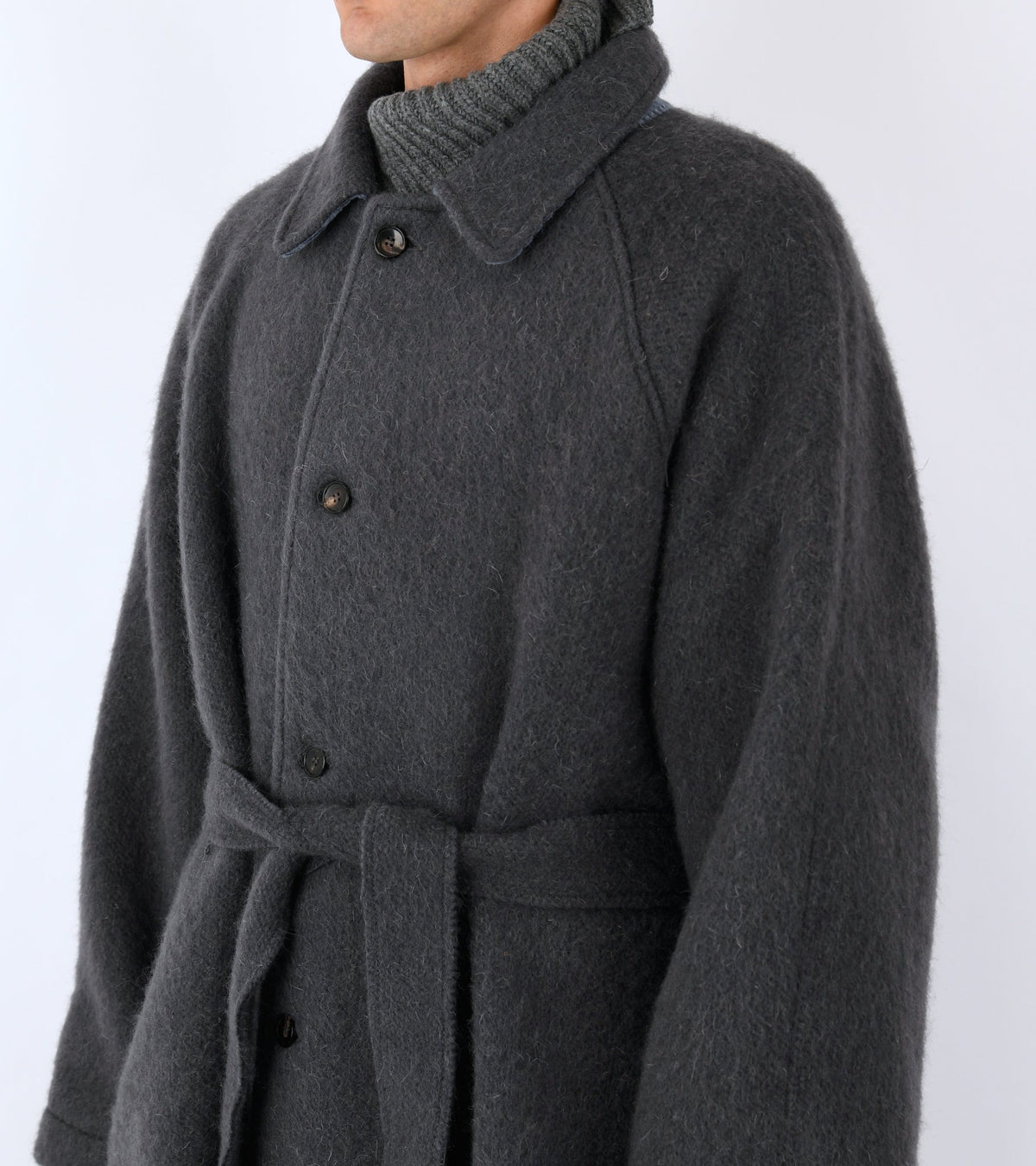 Mens Wickham Coat Slate