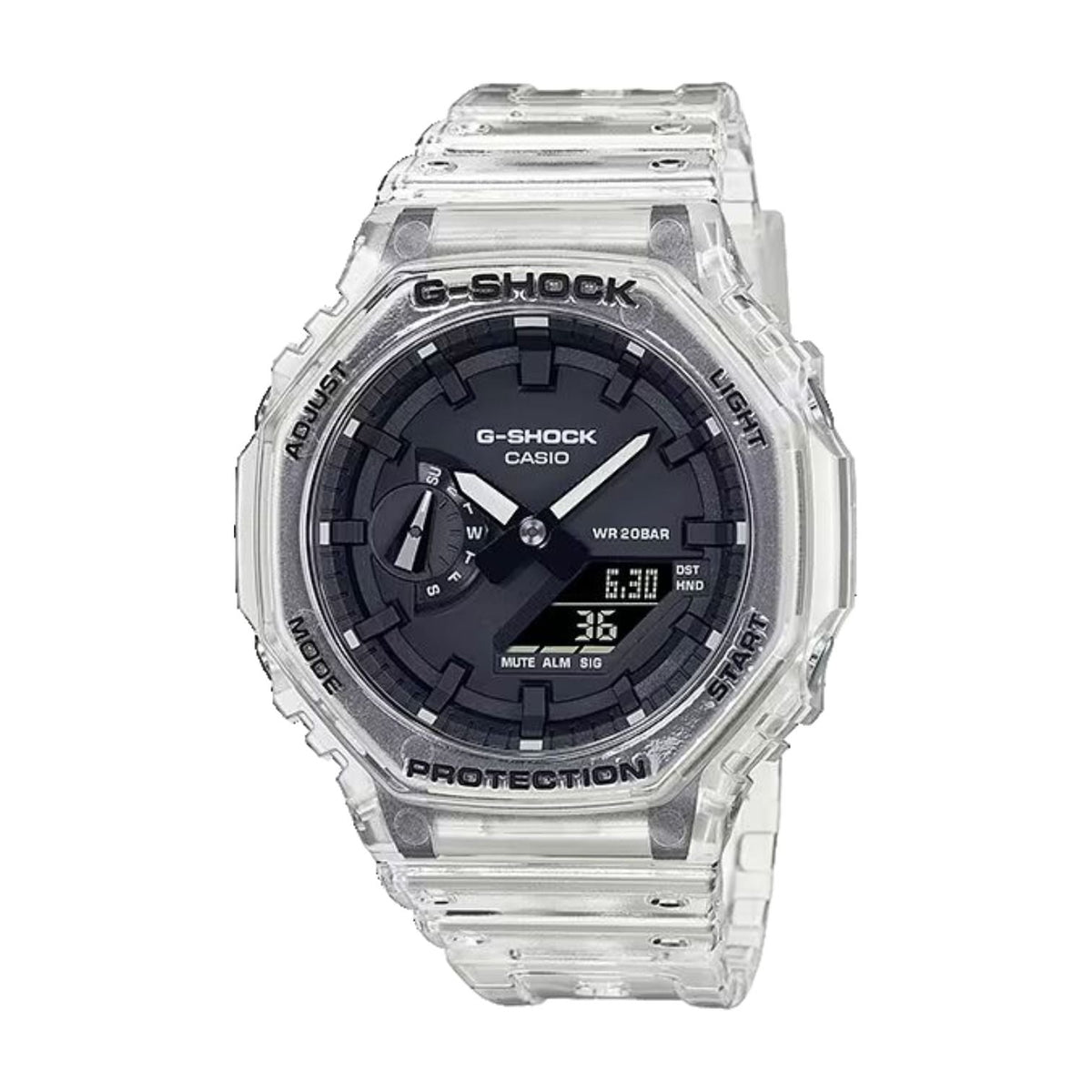 CASIO G-Shock Analog-Digital 'White' GA-2100SKE-7A