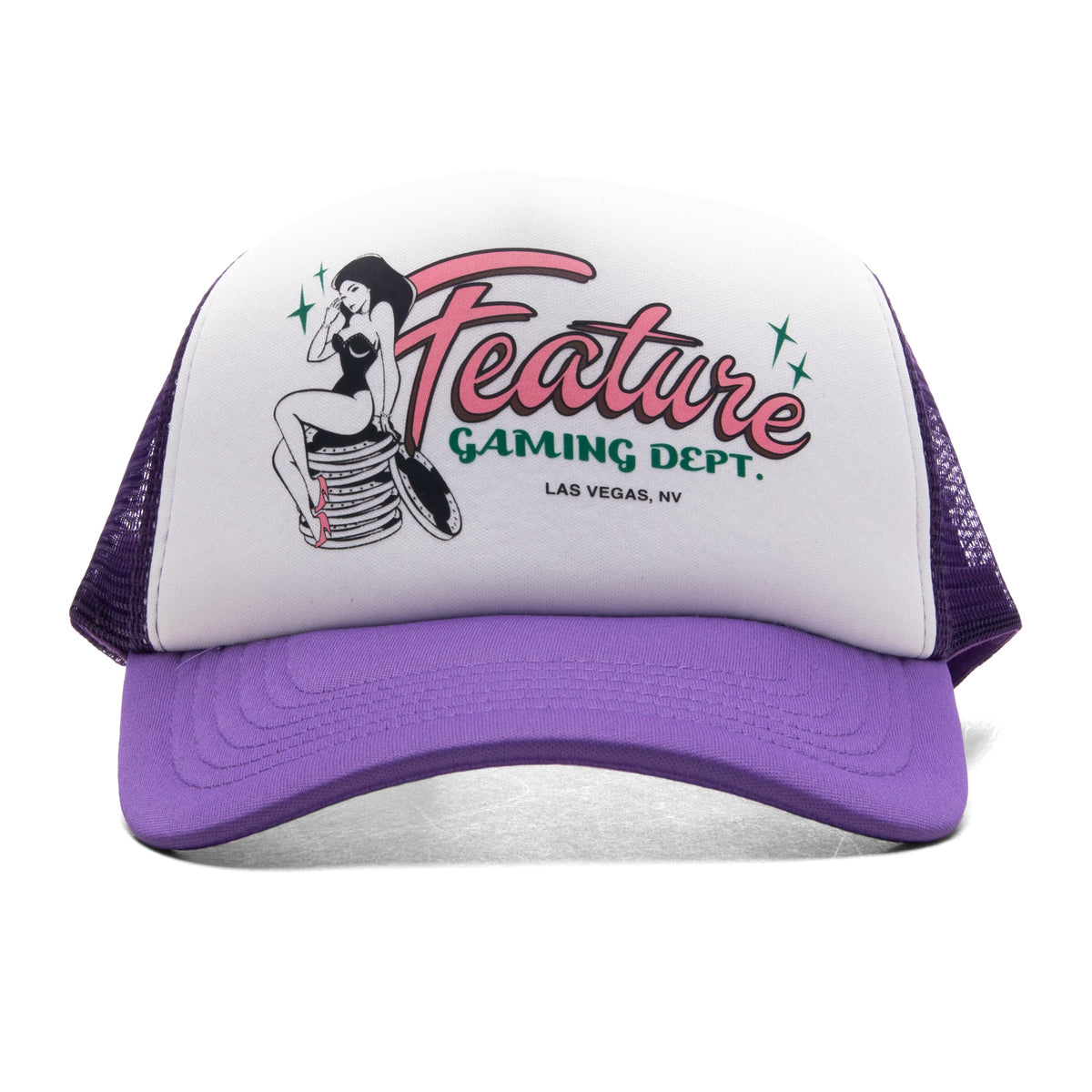 Gaming Trucker - Purple/White