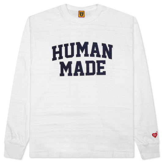 Graphic L/S T-Shirt #7 - White