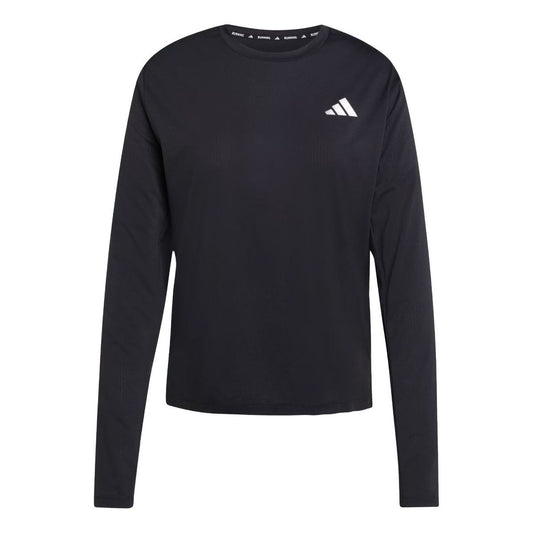 (WMNS) adidas ADI365 Running Climacool Iconic Long Sleeve Top 'Black' KR8320