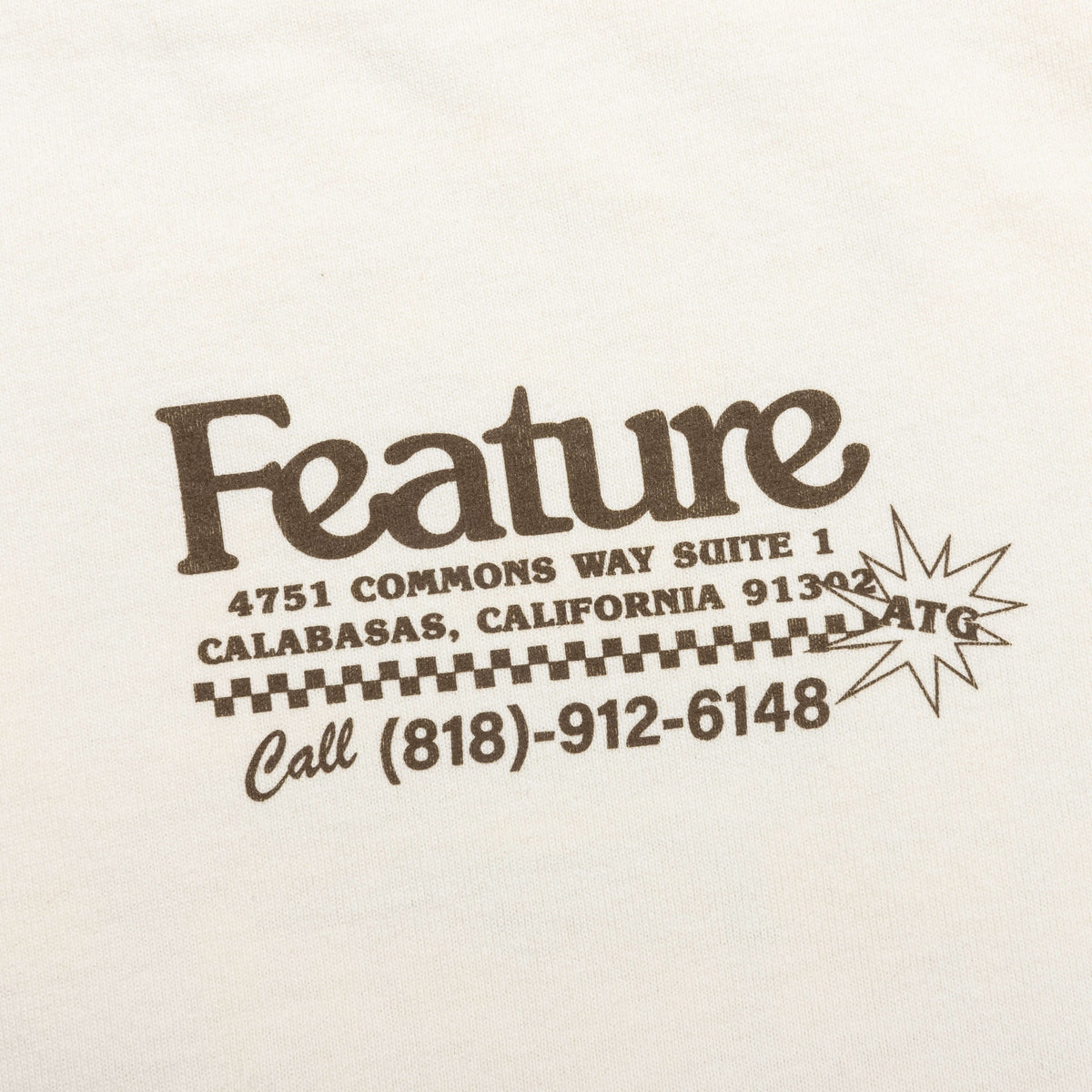 Lux Ad Tee - Cannoli Cream