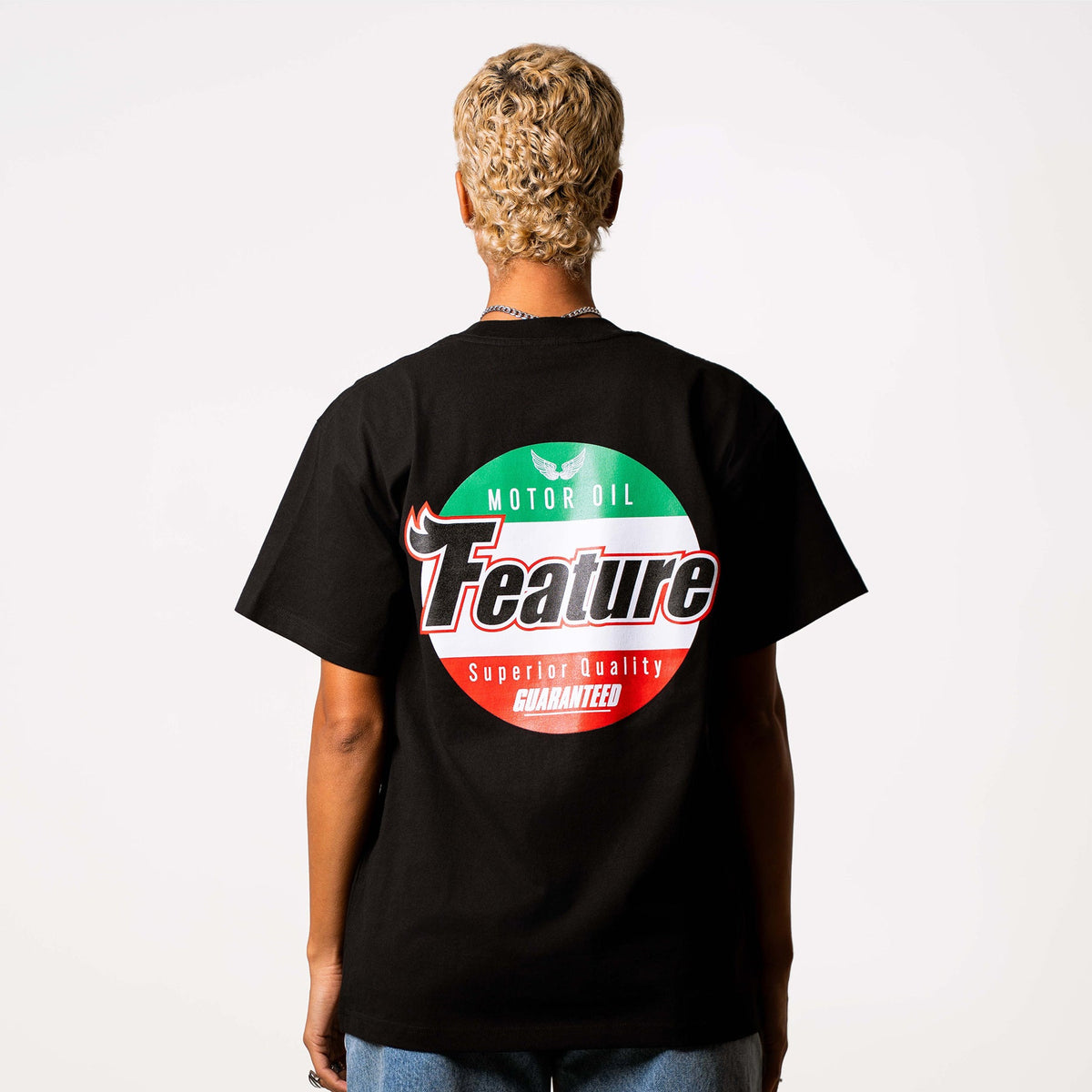 Motor Oil Tee - Black