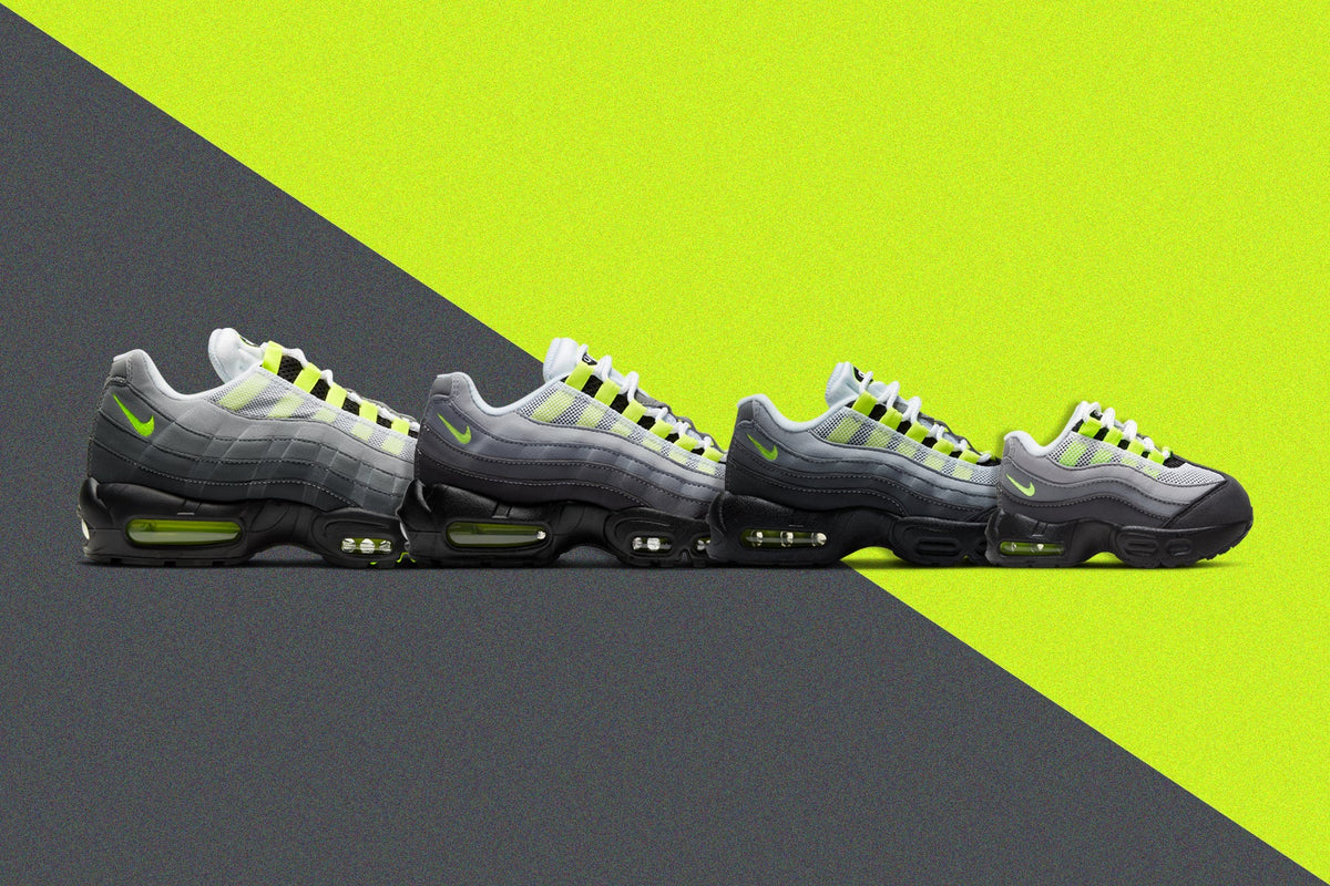 Air Max 95 OG (TD) - Black/Neon Yellow