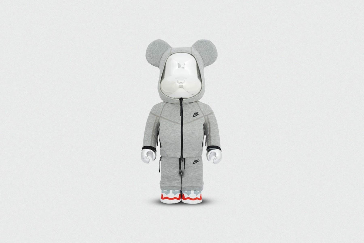 Medicom Toy x Nike Tech Fleece 1000% BE@RBRICK