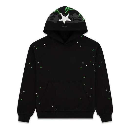 SP5DER Heavy Web Hoodie 'Black' ST034FW25BLK
