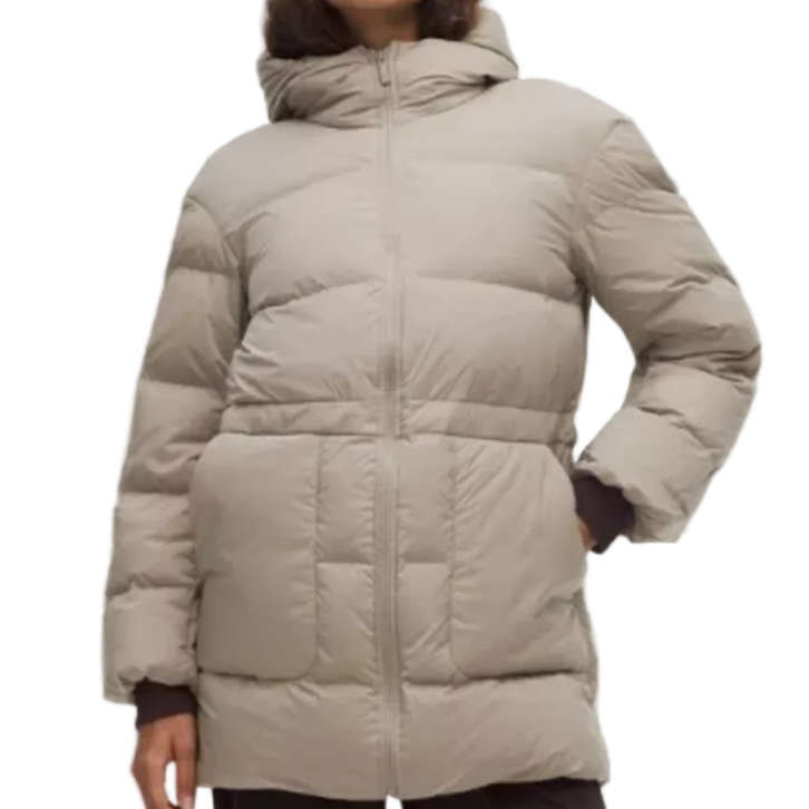Womens Lululemon Cinch Waist Down Jacket