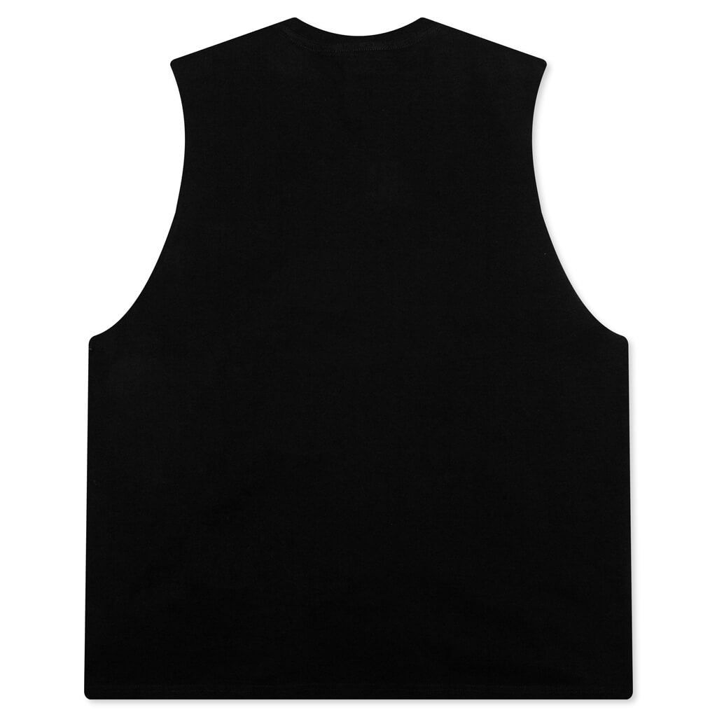 Dean Sleeveless Tee - Black