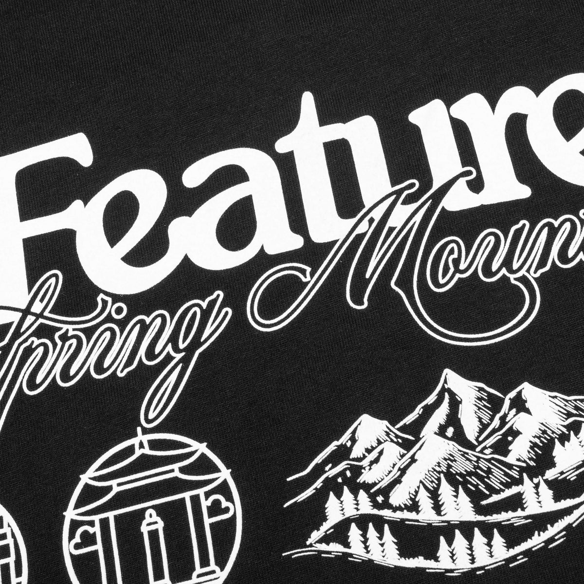 Town Ad Tee - Black