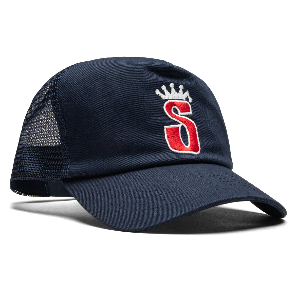 Trucker S Crown Cap - Navy