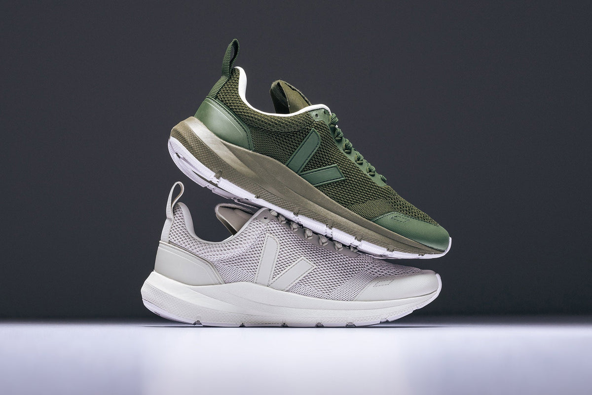 Veja x Rick Owens Performance Runner V-Knit - Hunter