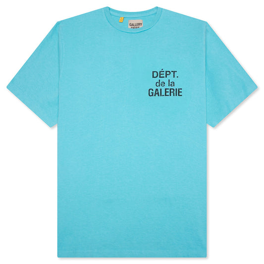French S/S Tee - Light Teal